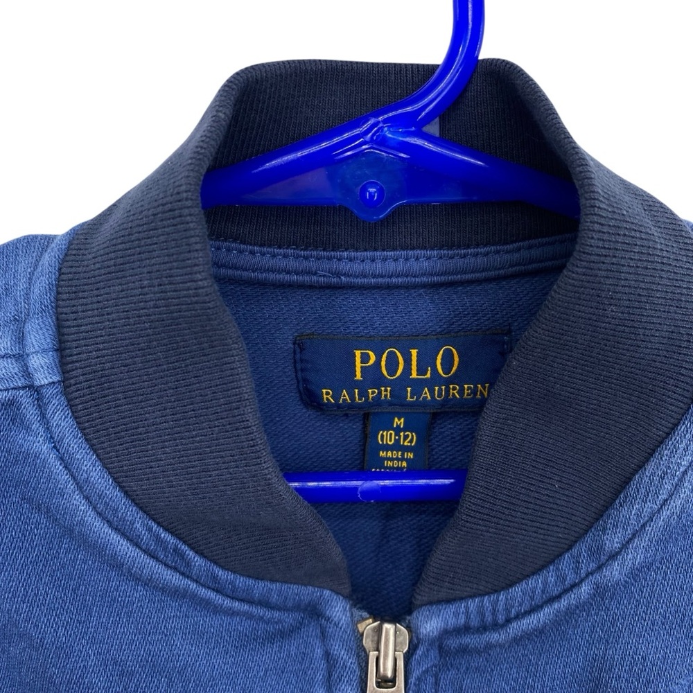 Polo Ralph Lauren Boys Stretch Cotton Baseball Jacket - Picture 4 of 7